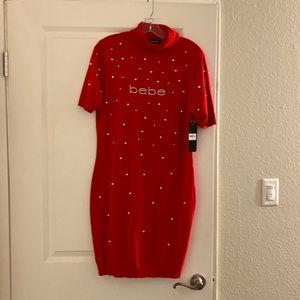 Bebé red dress new